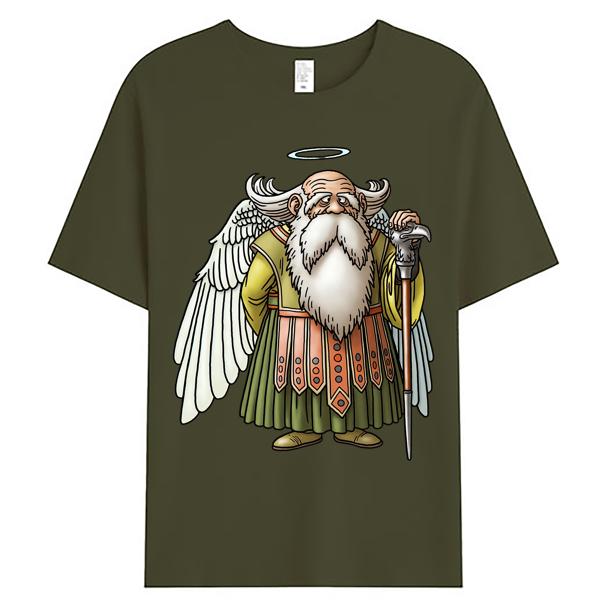（画像用） ドラゴンクエスト Doragon Kuesuto Dragon Quest 綿100％ メンズ半袖Tシャツ｜肌触りやわらか＆通気性
